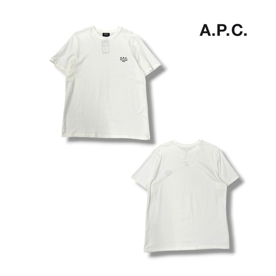 A.P.C 로고 반팔티 상품이미지2