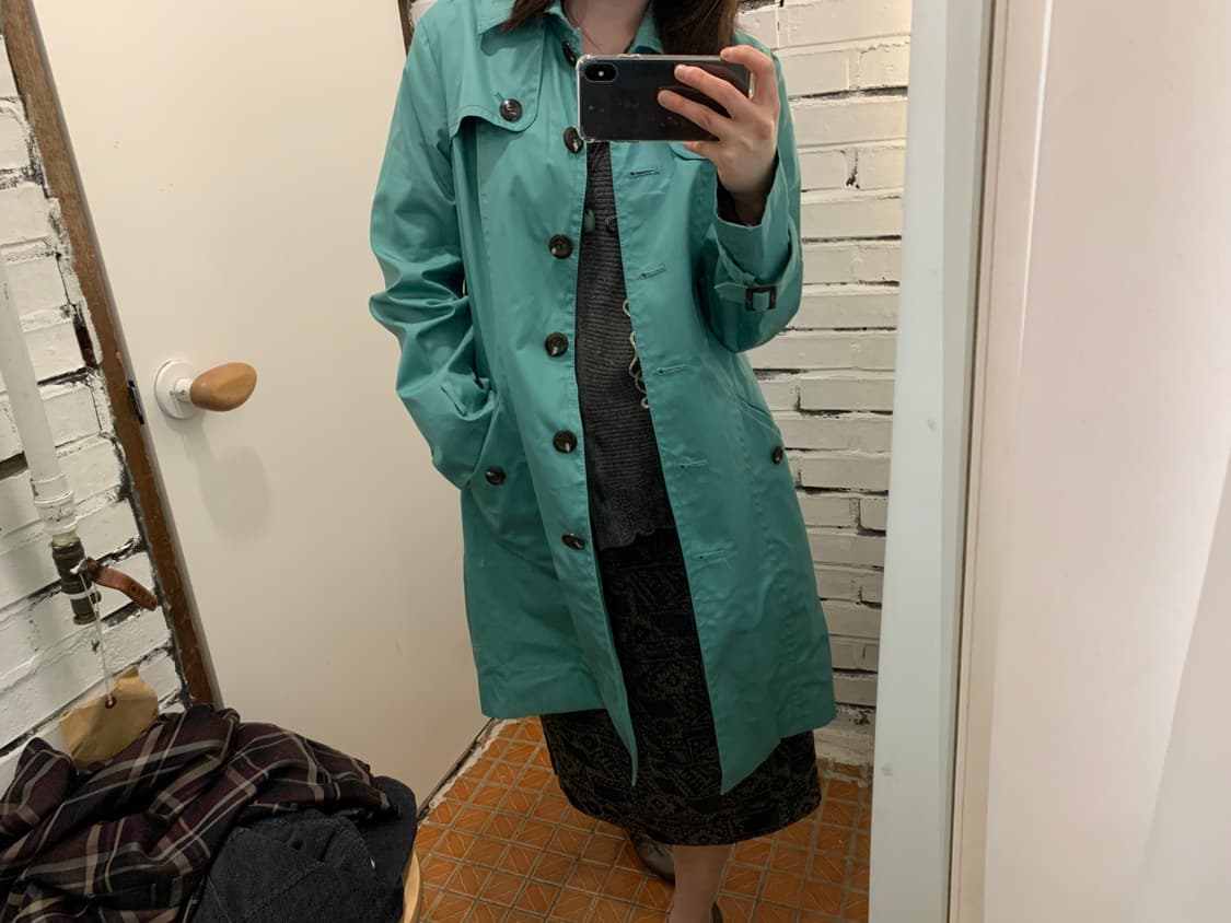 Mint burberry coat 상품이미지1