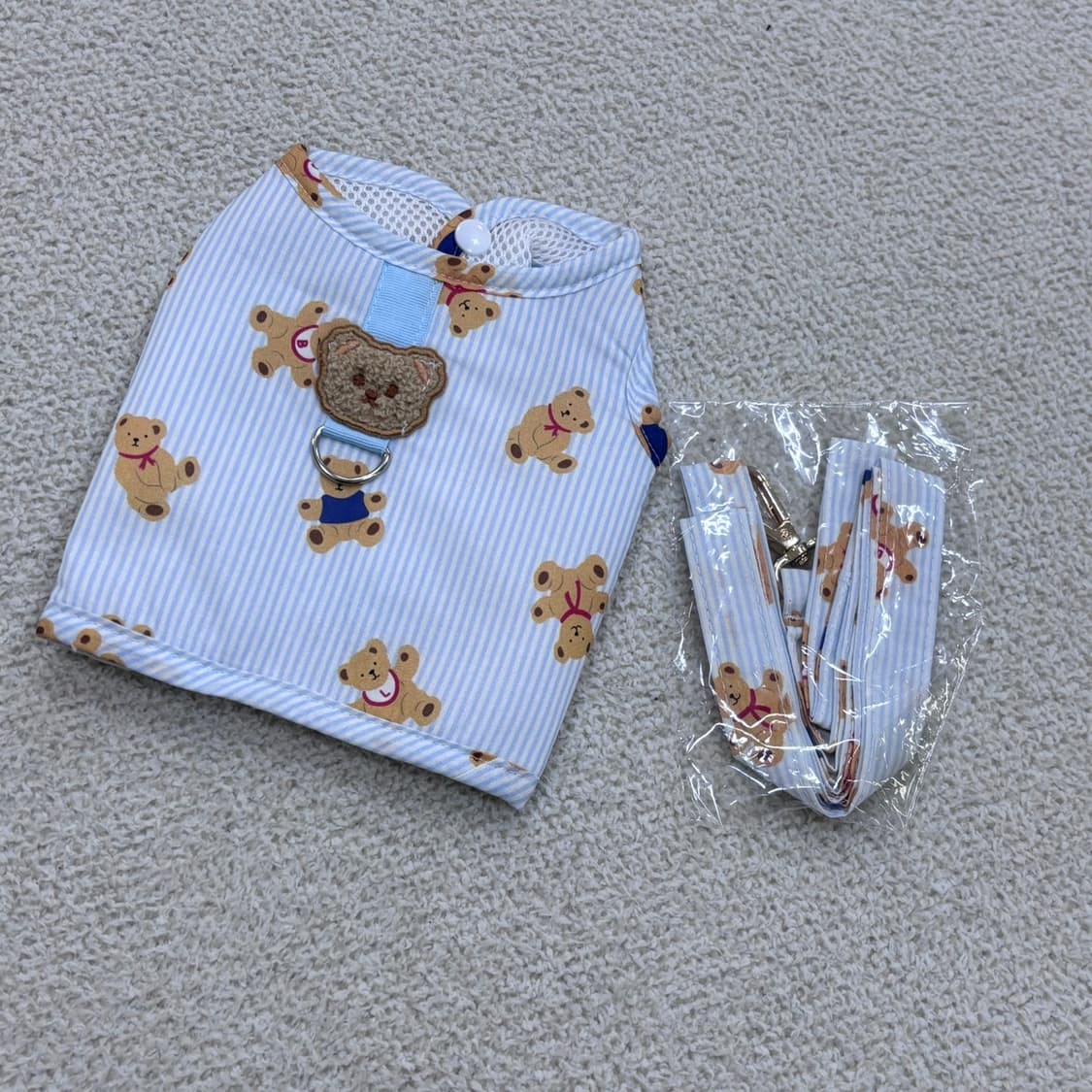 S 새상품 클럼피 강아지 하네스 0407E2 상품이미지3