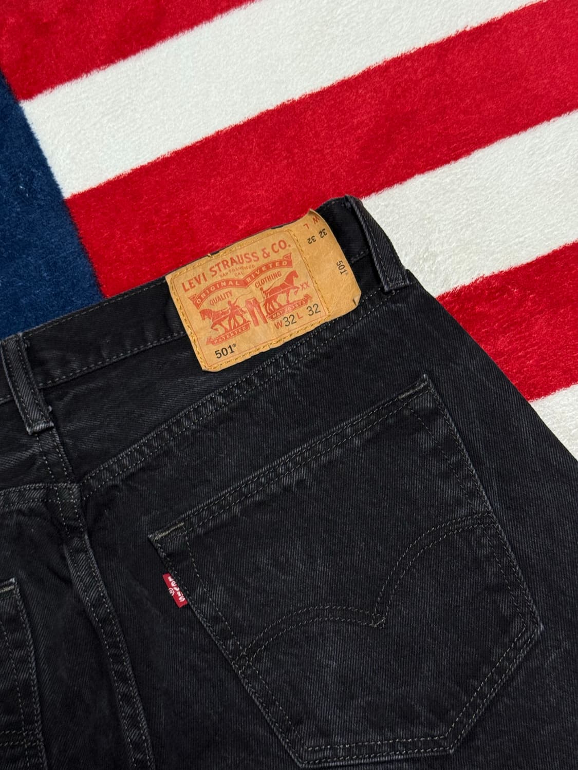 리바이스501블랙진 Levis501 blacak jeans 리바이스빈티지 상품이미지10
