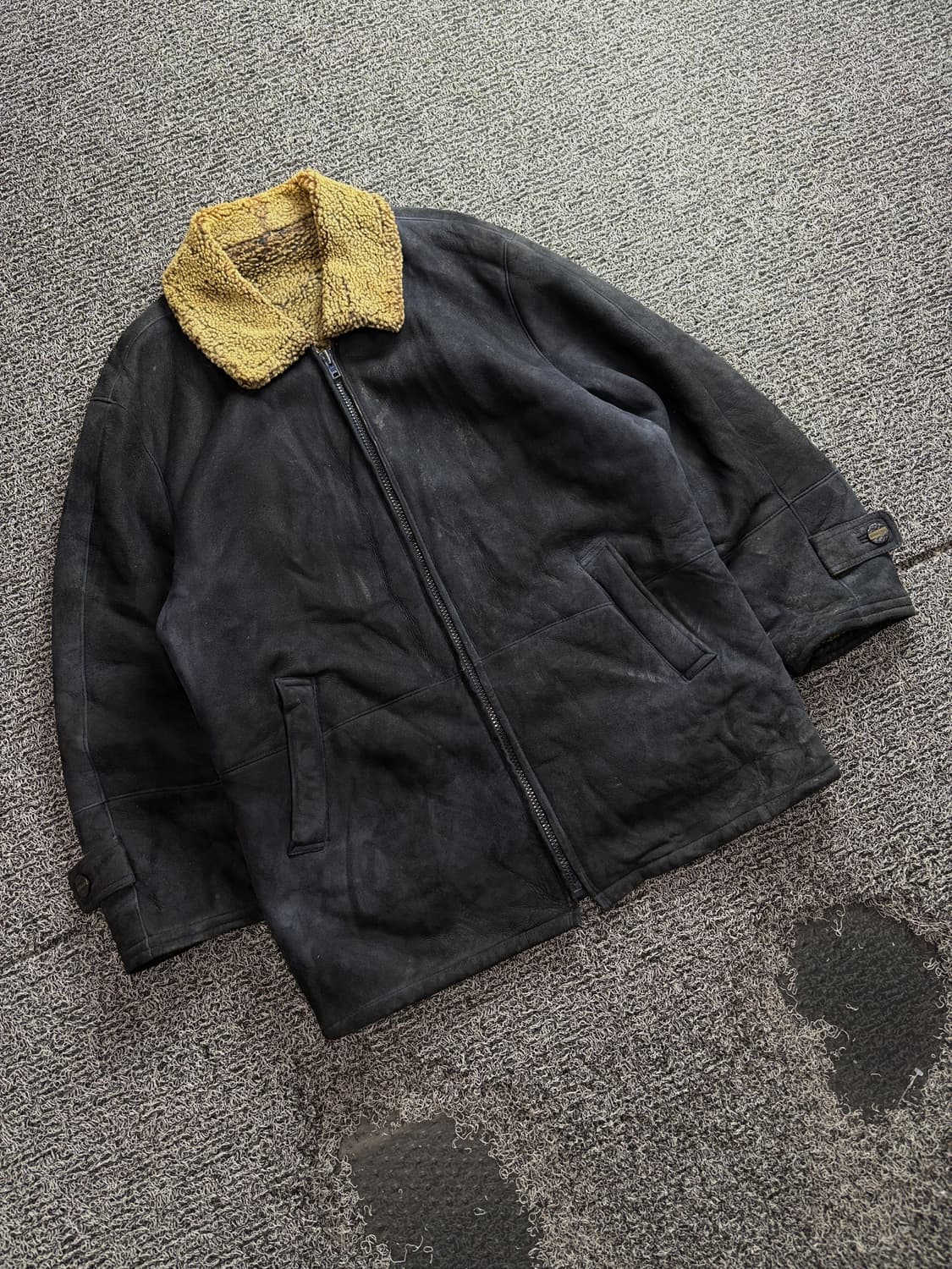 빈티지 아카이브 램스킨 무스탕 자켓 4092 상품이미지1