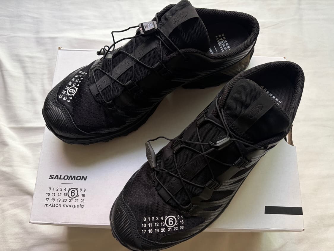 살로몬 x MM6 메종 마르지엘라 XT-4 뮬 블랙 Salomon x M 상품이미지1