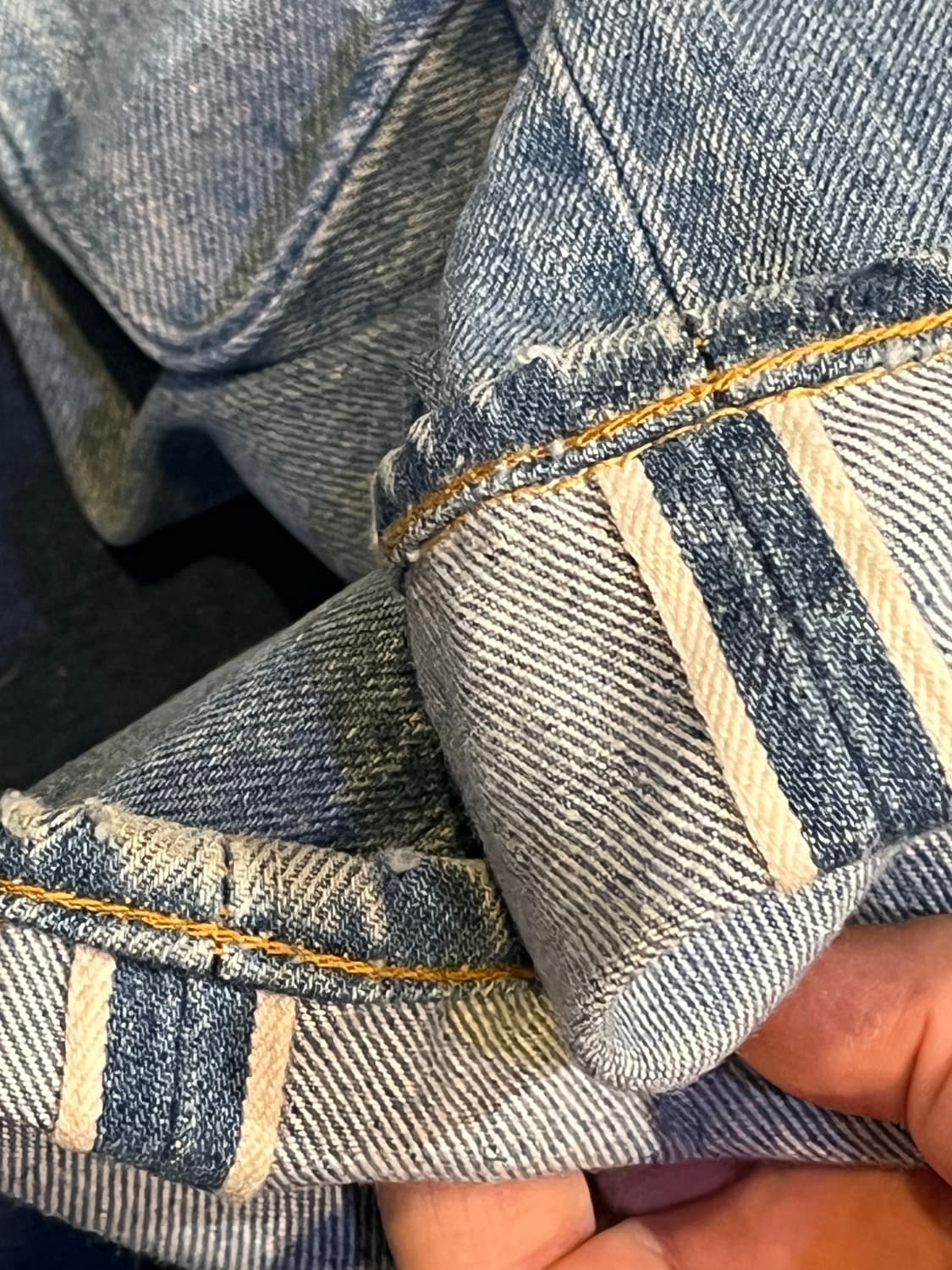 80년대 리바이스 501 셀비지(미국제) 상품이미지8