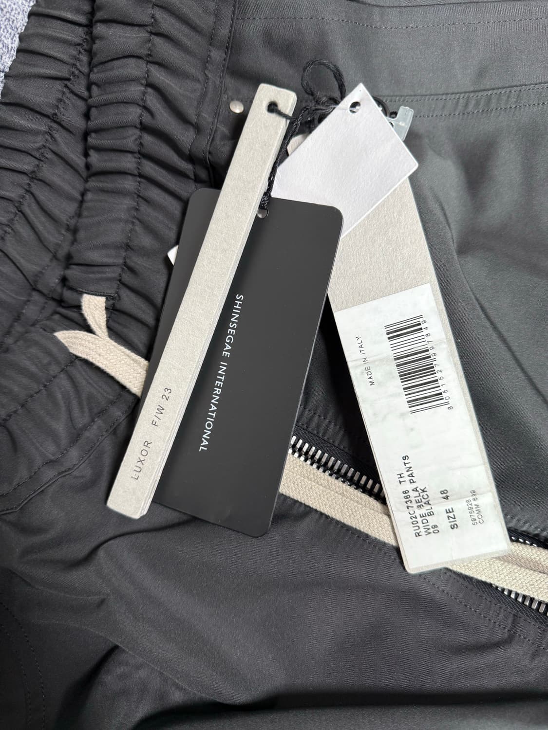 릭오웬스 와이드 벨라 팬츠 48사이즈 상품이미지3