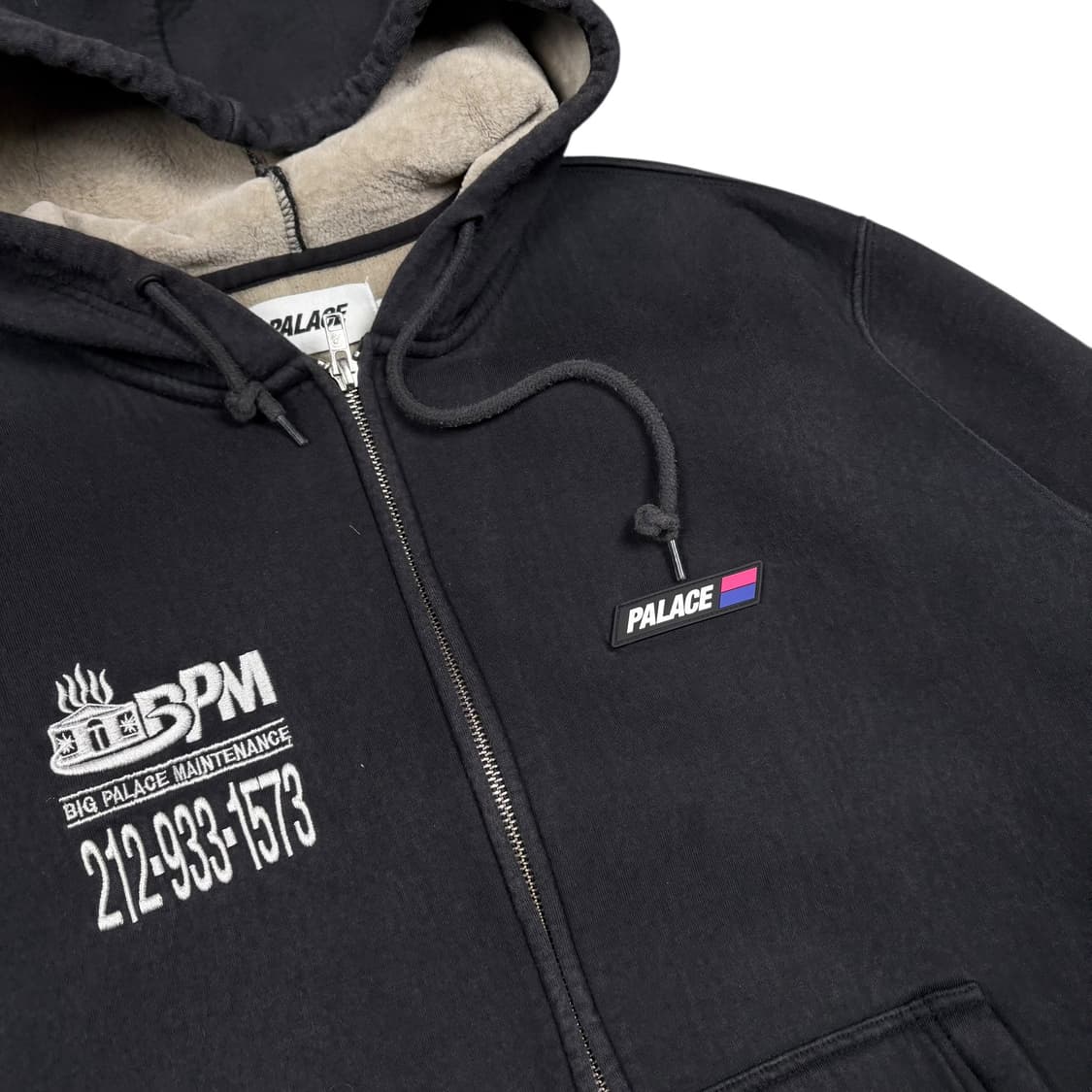 팔라스 블랙컬러 팔라소닉 후드집업 상품이미지2