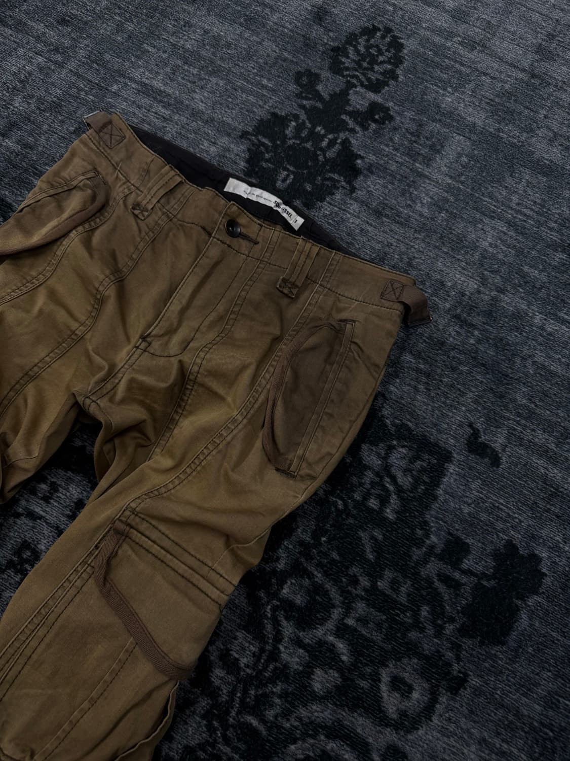 Schlussel 00s beige washing cargo pants 상품이미지4