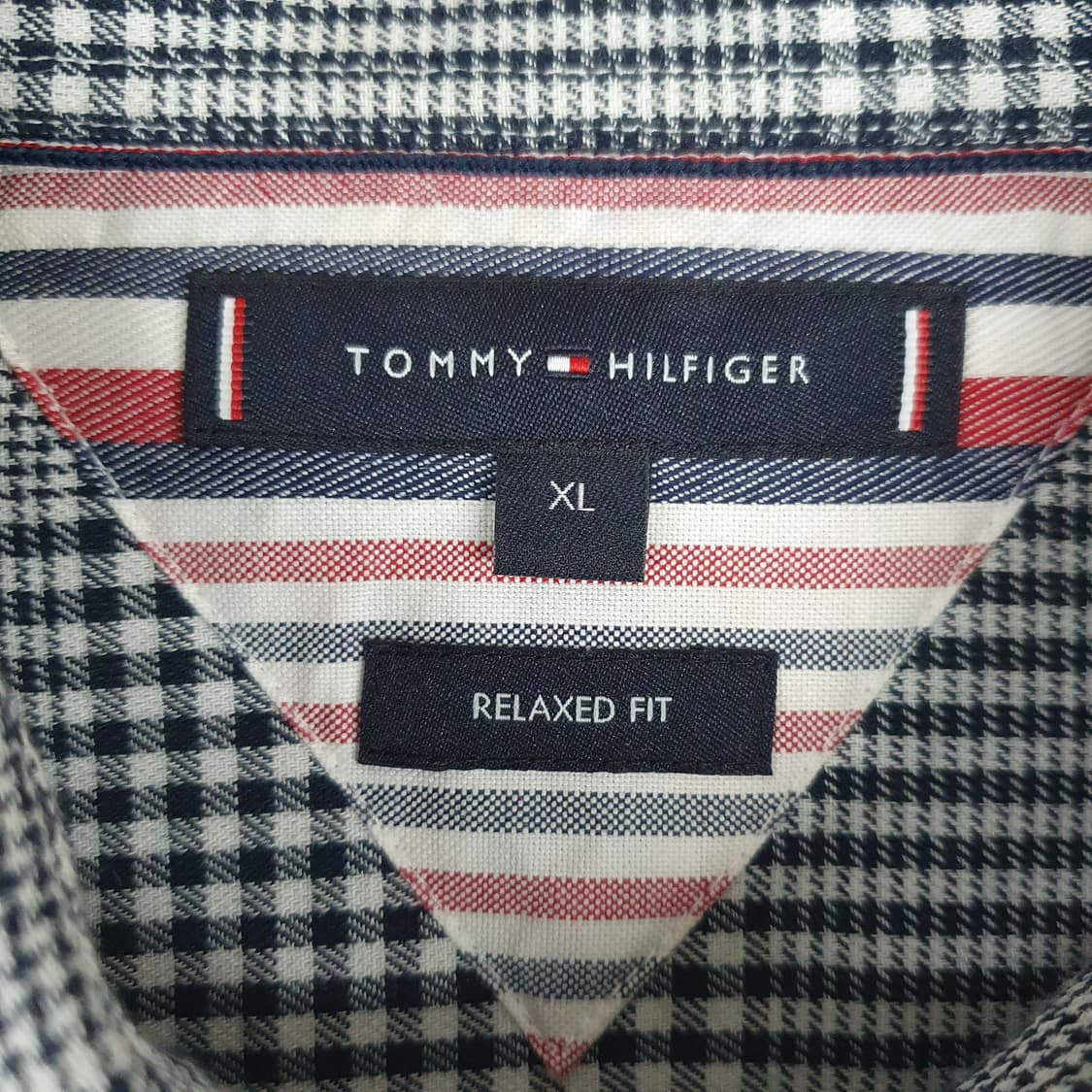 타미힐피거 체크 릴렉스핏 셔츠 상품이미지2