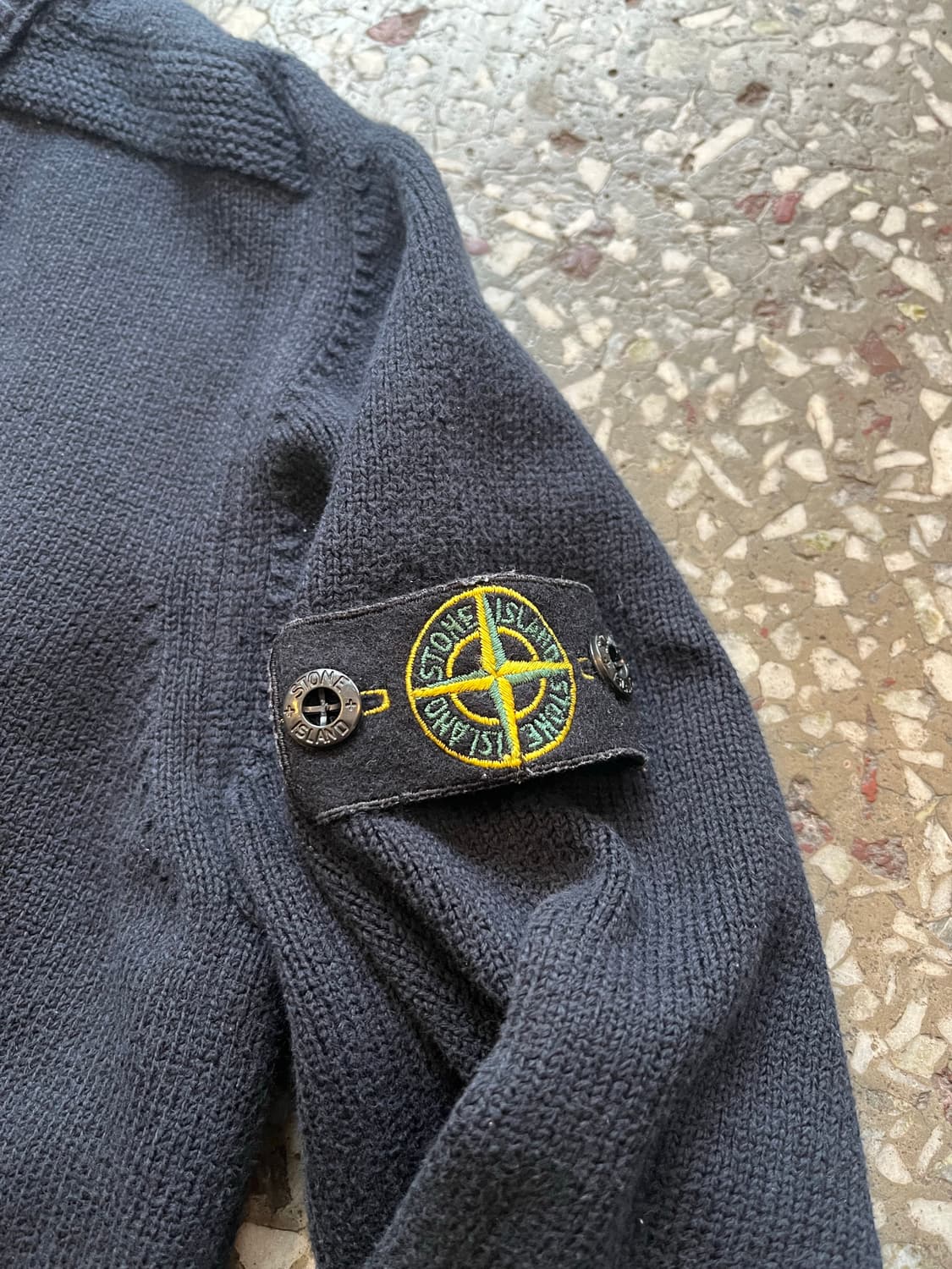 스톤아일랜드 네이비 니트 상품이미지7