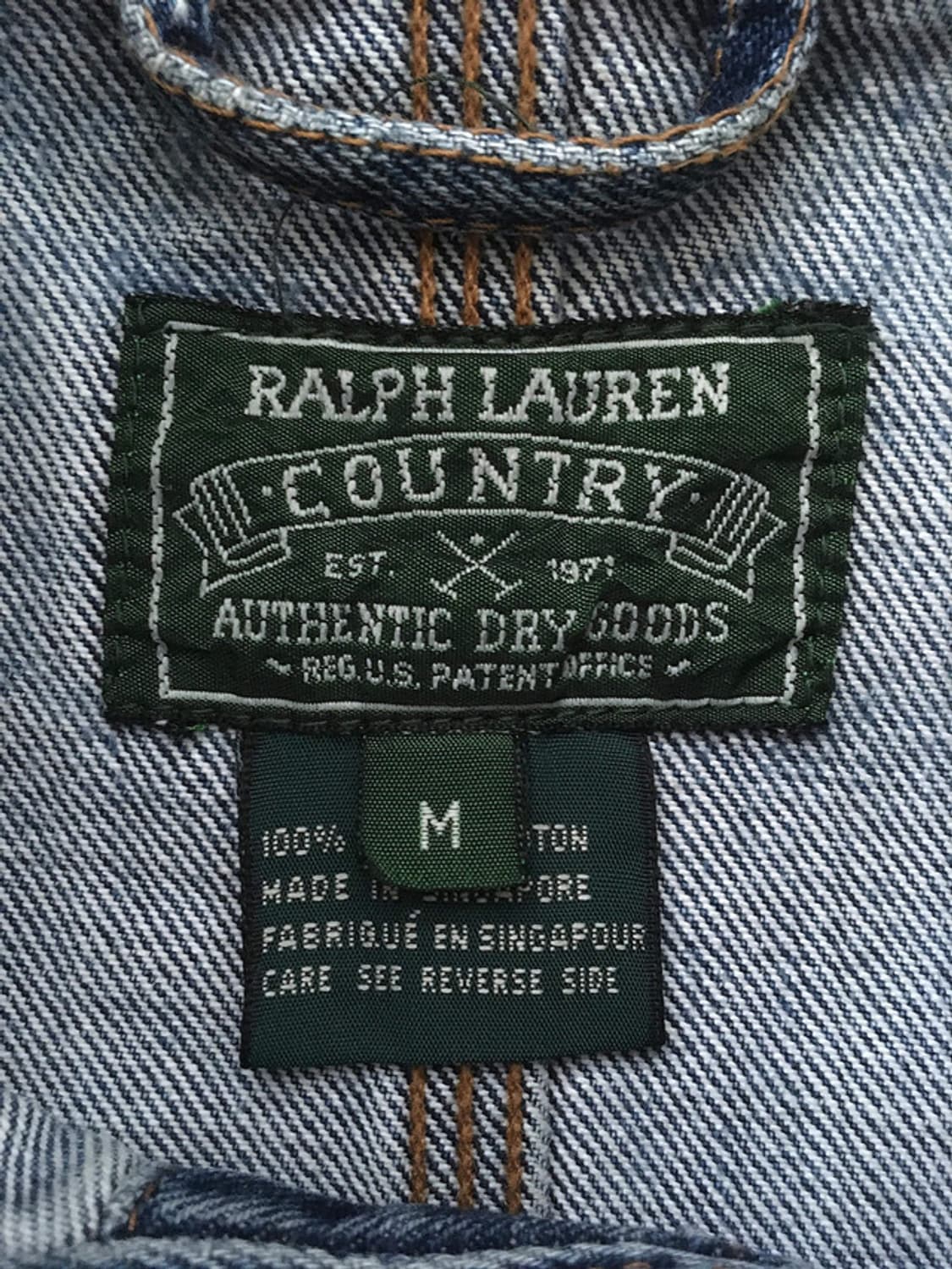 Original washed denim chore jackets 상품이미지3