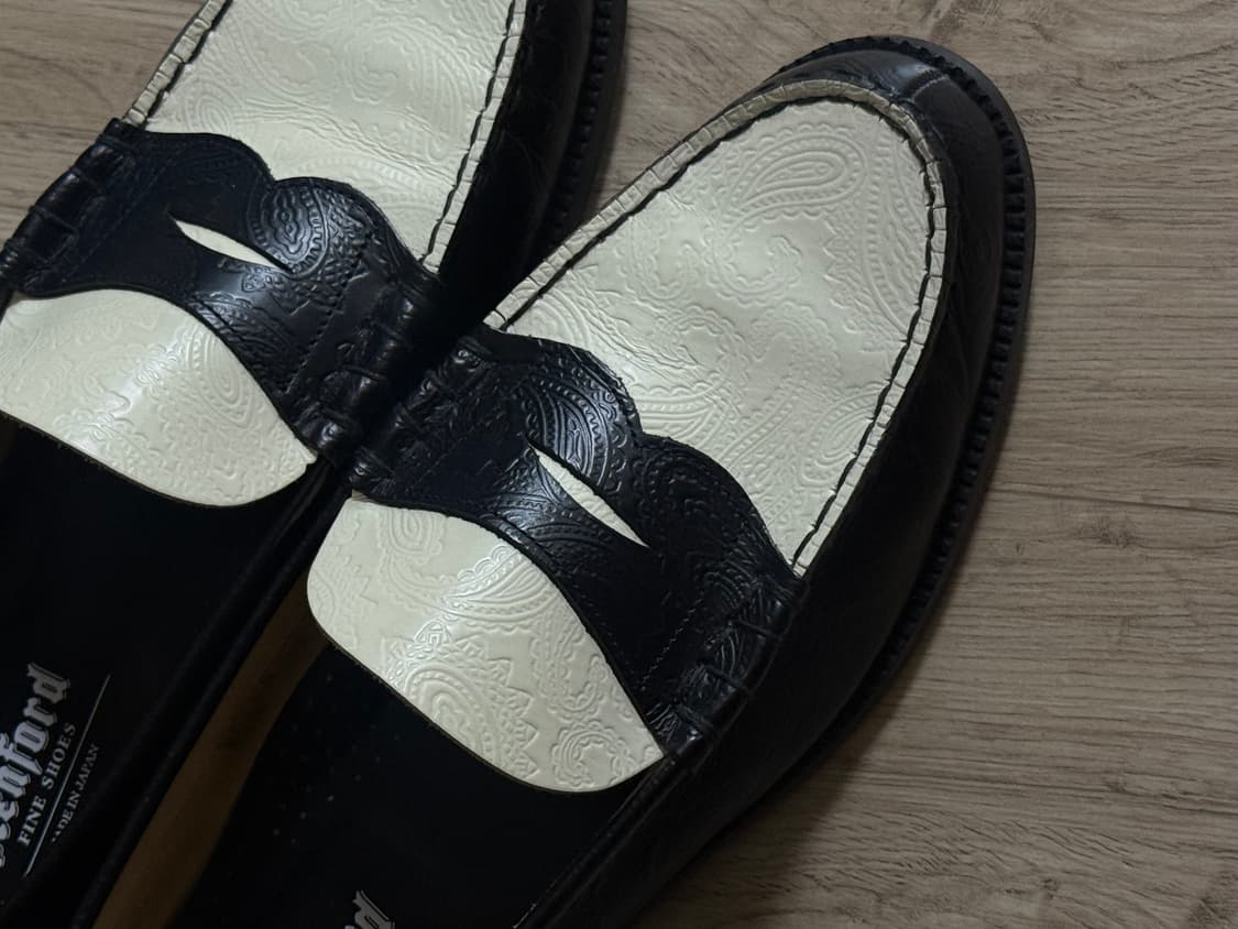 켄포드 파인슈즈 페이즐리패턴 로퍼 270 상품이미지2