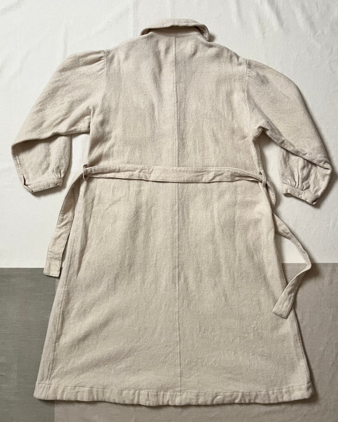 Tao comme des garcons 축융 울 셔링 롱코트 꼼데가르송 상품이미지2