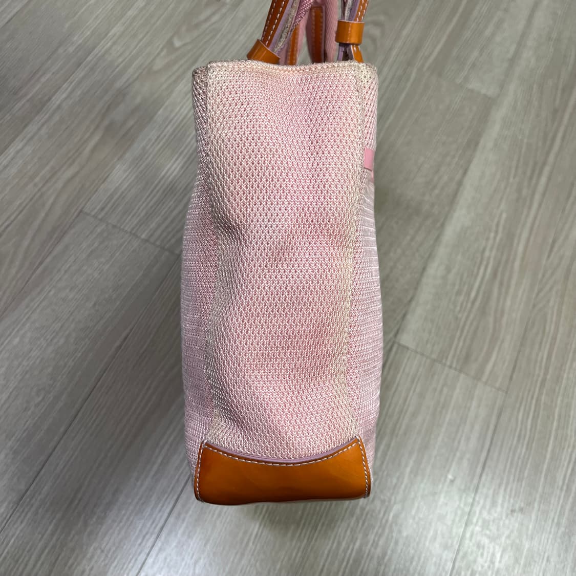 2000s 프라다스포츠 핑크 토트백  상품이미지5