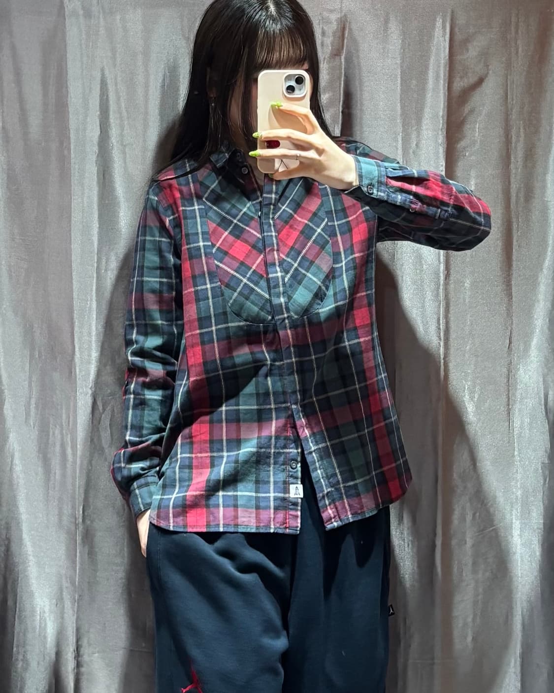 S Barbour 바버 릴렉스 레드그린 체크 셔츠  상품이미지1