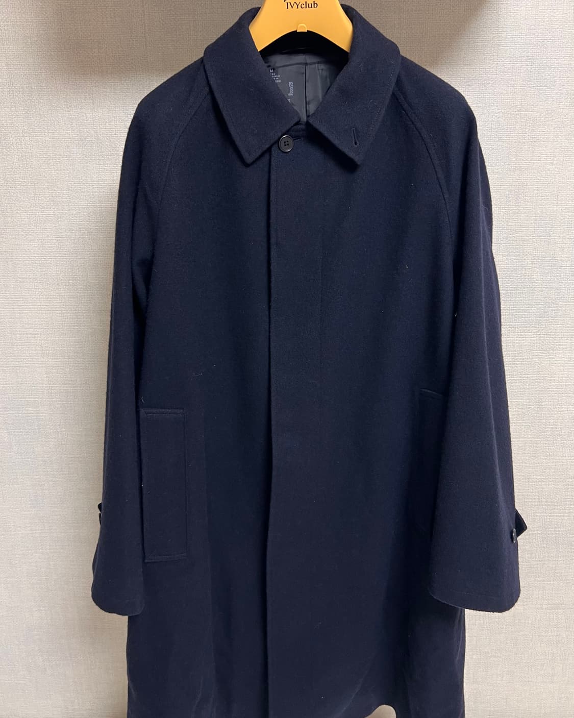 무인양품 울 혼방 발마칸 코트 상품이미지1