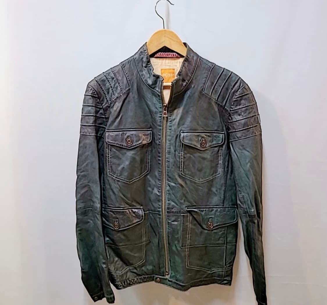 휴고보스 가죽 라이더 자켓  상품이미지1