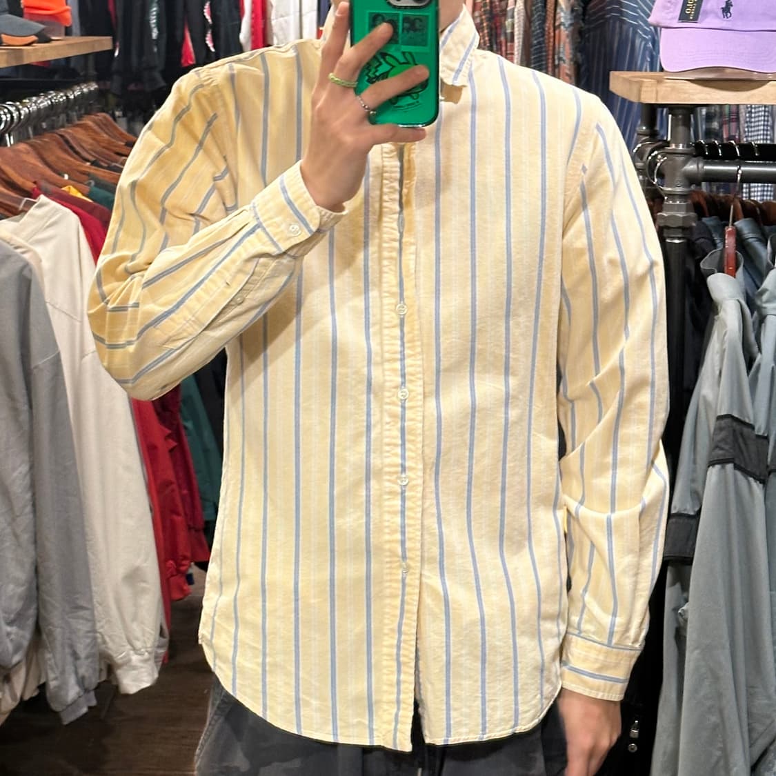 [HI] 폴로 랄프로렌 클래식셔츠 베이지 상품이미지2