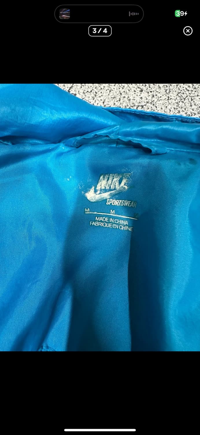 (바배) 나이키 스우시 배색 바람막이 상품이미지3