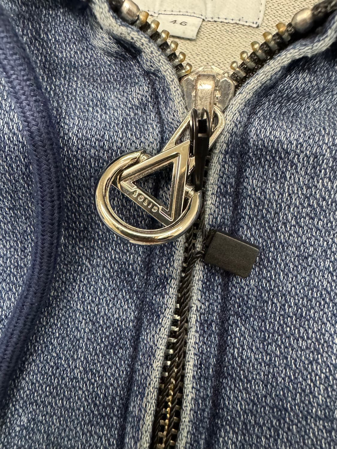 솔리드옴므 23fw 데님 후드 자켓 상품이미지4