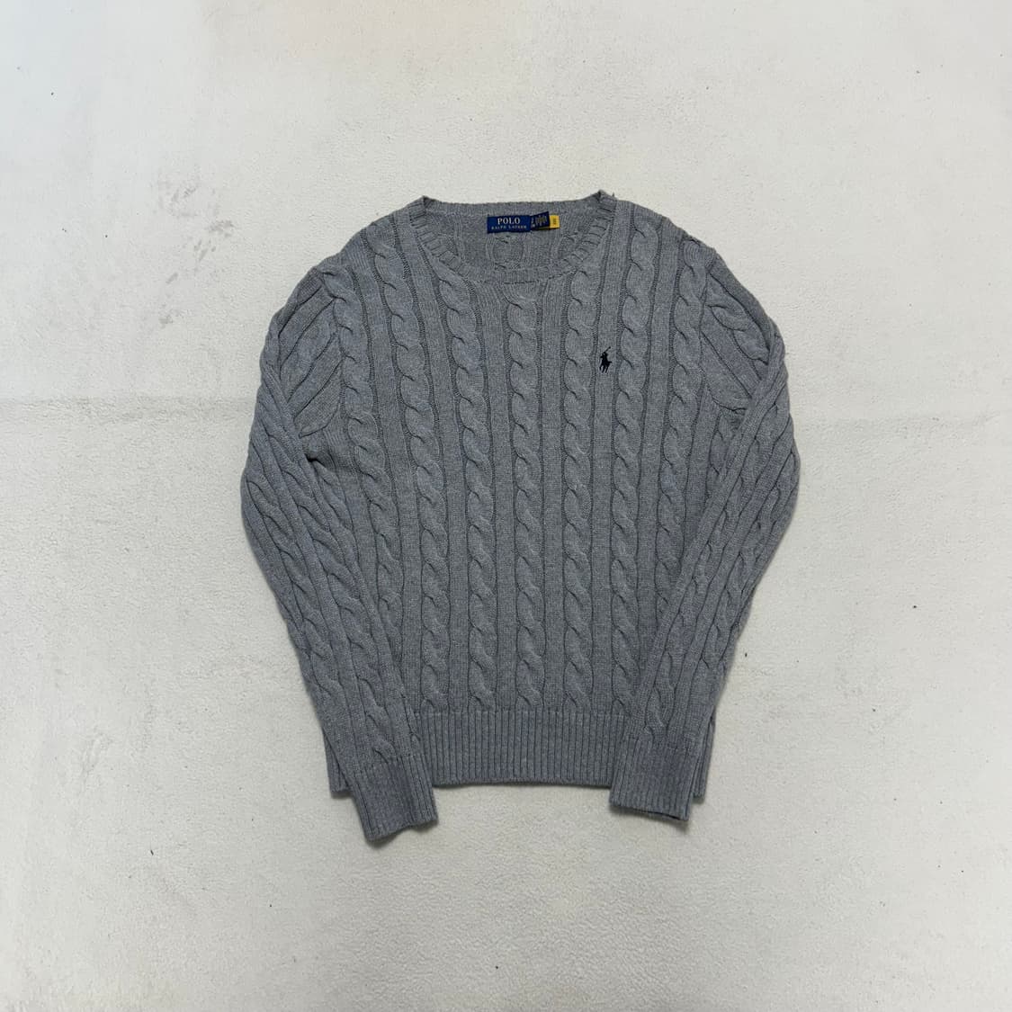 Polo Grey Cable Knit  ⋆ size 상품이미지4