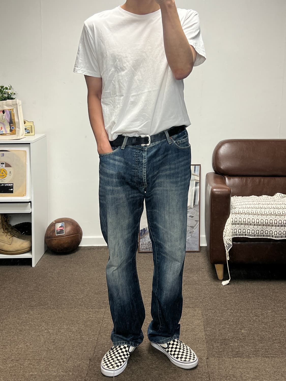 00s Levi’s 리바이스 501 빈티지 데님팬츠 33  상품이미지4