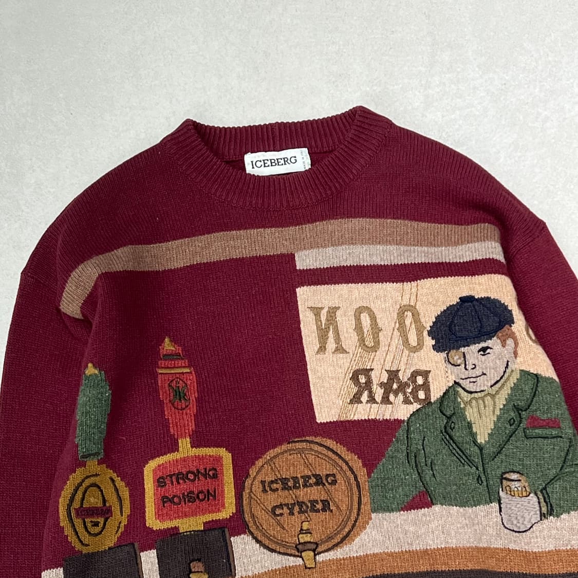 아이스버그 프린팅 니트 s09275 상품이미지3