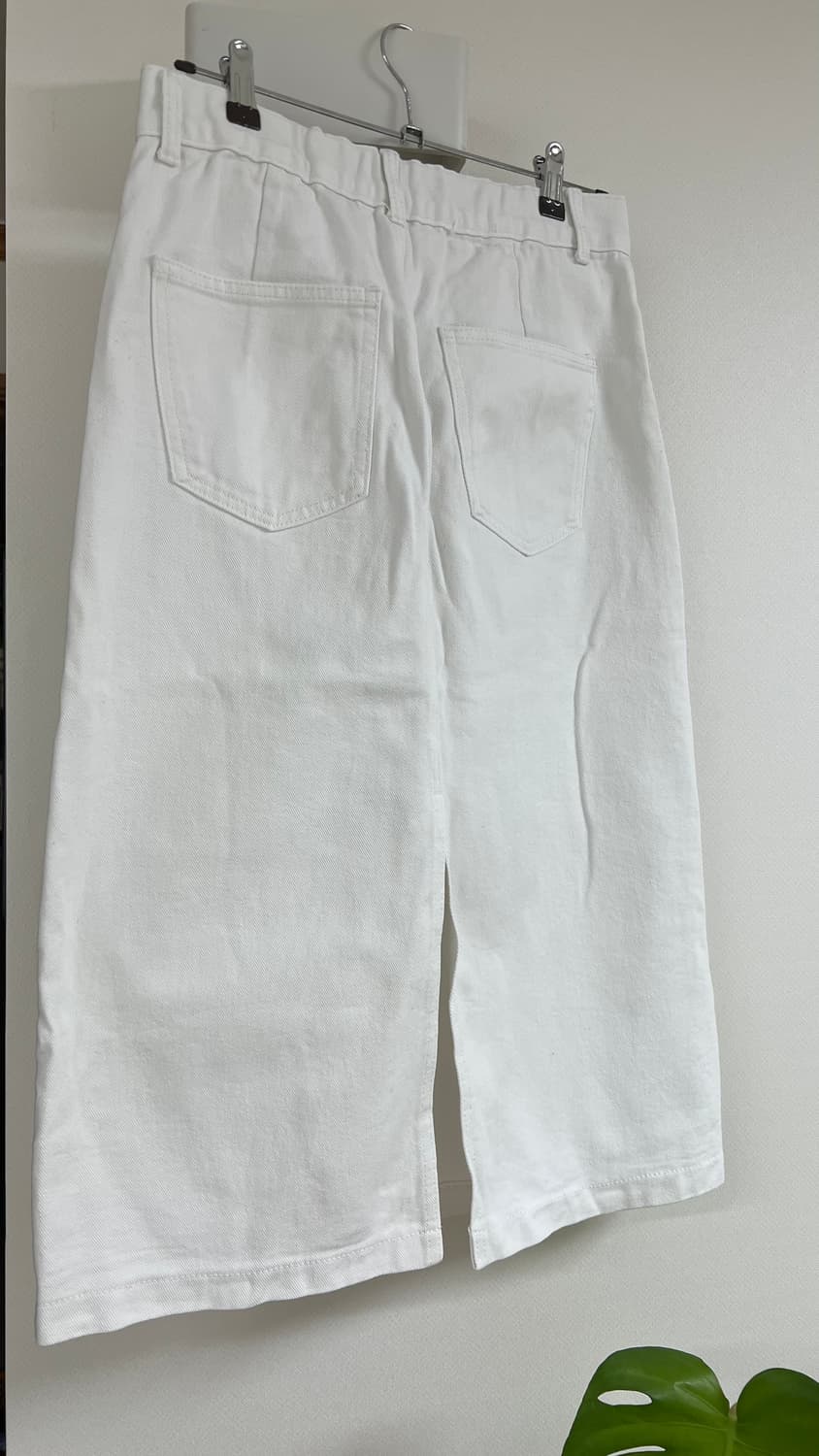 데님 롱 스커트 3종(화이트, 블랙, 베이지) 상품이미지2