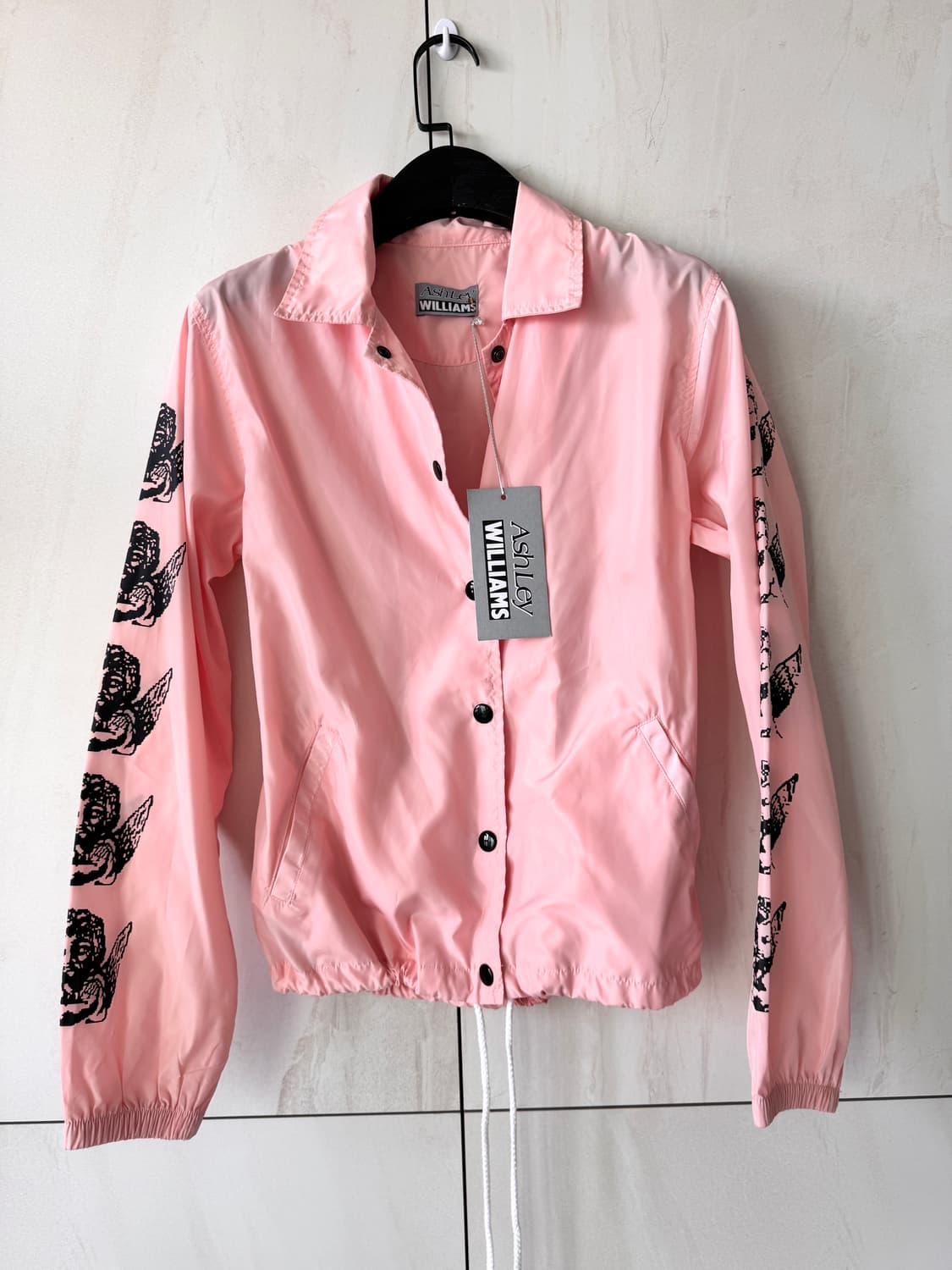 (파격할인)텍있는 새상품 Ashley Williams 핑크 코치 자켓 X 상품이미지2