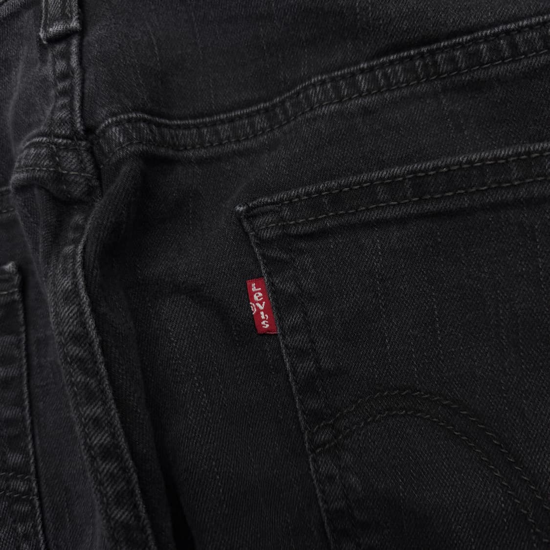 리바이스 569 새깅 와이드 데님팬츠 블랙 상품이미지7