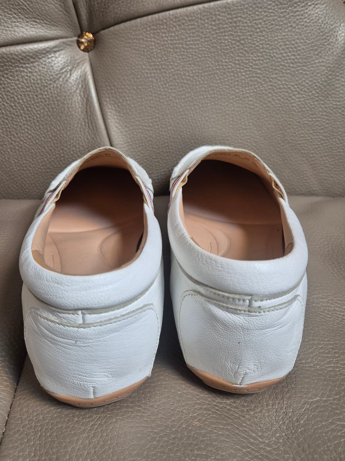 엘칸토 소가죽 쿠션 드라이빙 슈즈. 여성 250 상품이미지5