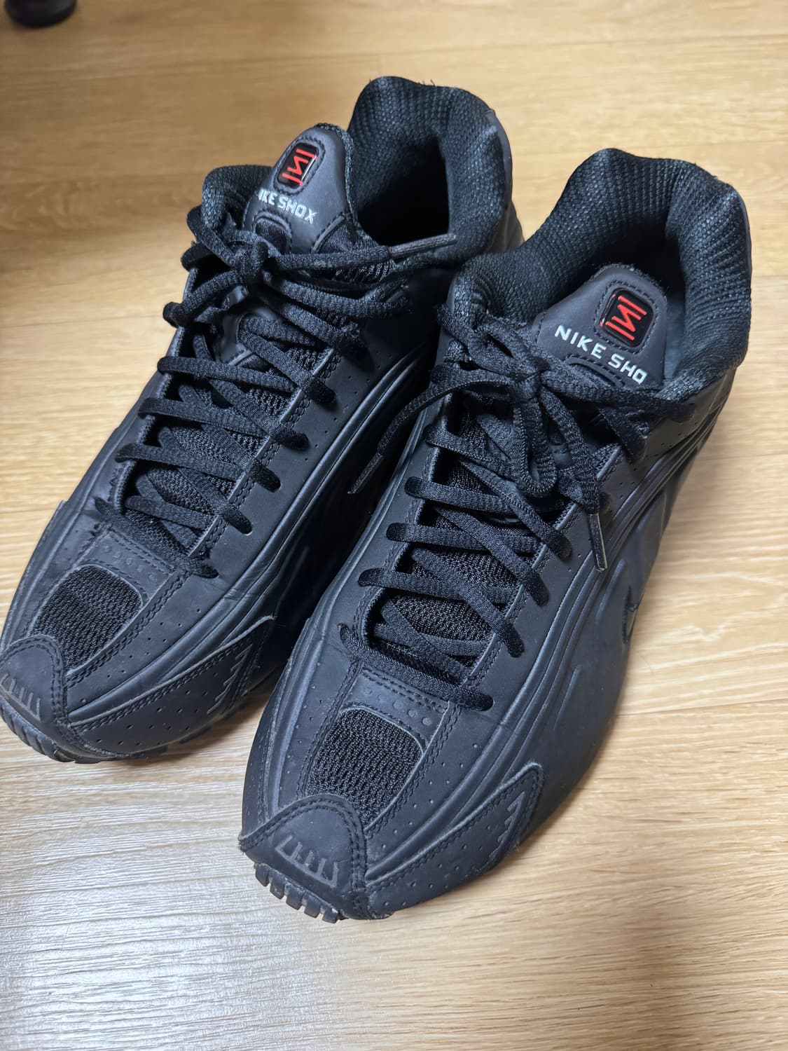 Nike shox r4 black 275mm 상품이미지1