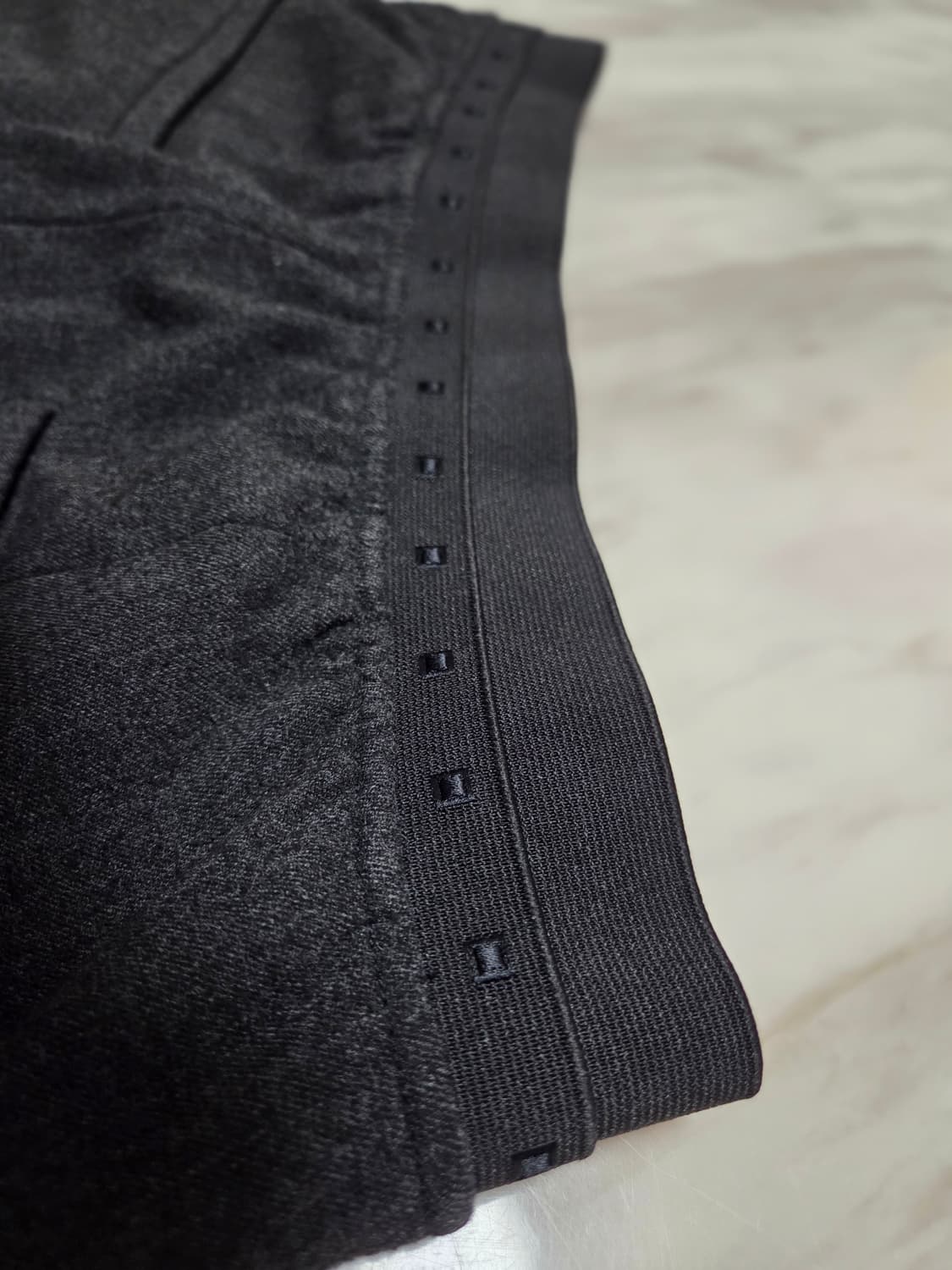 시스템옴므 차콜 그레이 밴딩 슬랙스 상품이미지10