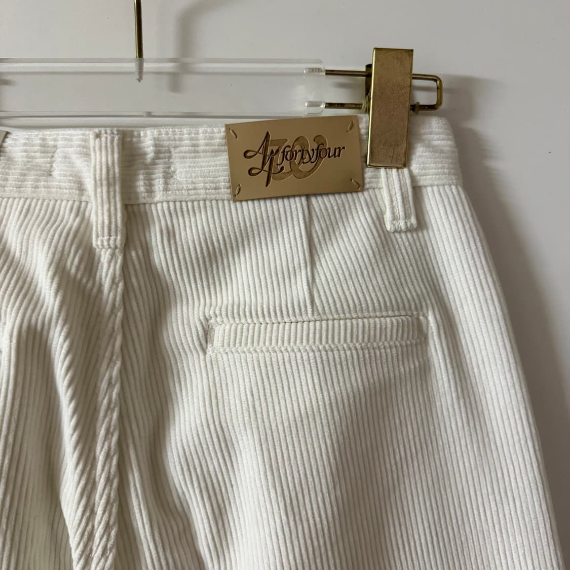 새상품 여자 코듀로이 기모 와이드팬츠 S 상품이미지4