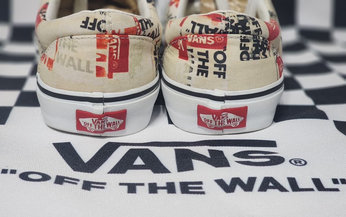 Vans의 에라(ERA) 모델로, "OFF THE WALL" 패턴이 돋보 상품이미지6