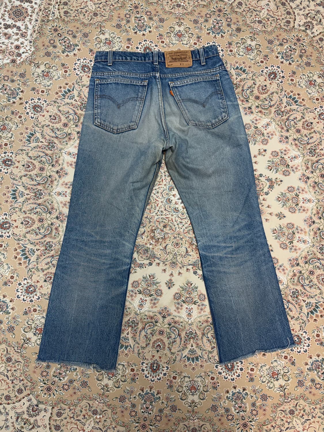 리바이스 517 오렌지탭 부츠컷 컷팅 상품이미지3