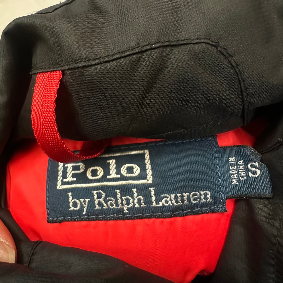 폴로 랄프로렌 빅포니 스위스 블랙패딩조끼베스트 S 상품이미지4