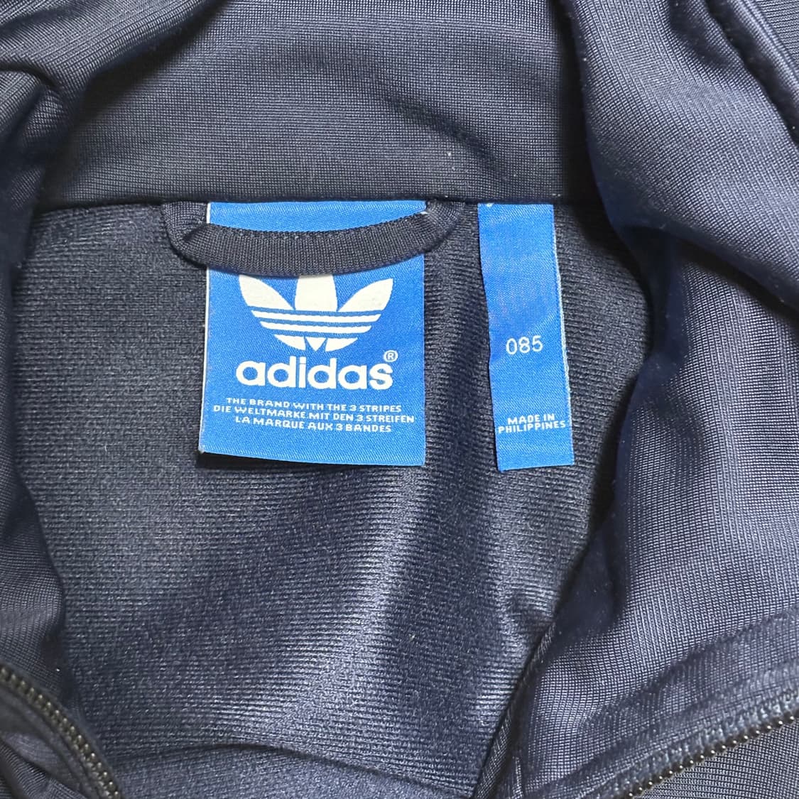 85 아디다스 파이어버드 네이비 트랙탑 상품이미지4