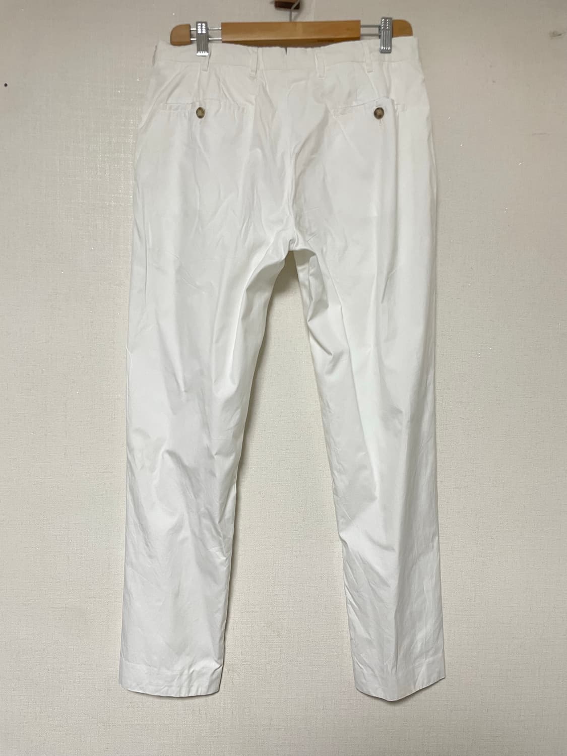 프라다 남성 흰색 바지 50사이즈 정품 상품이미지2