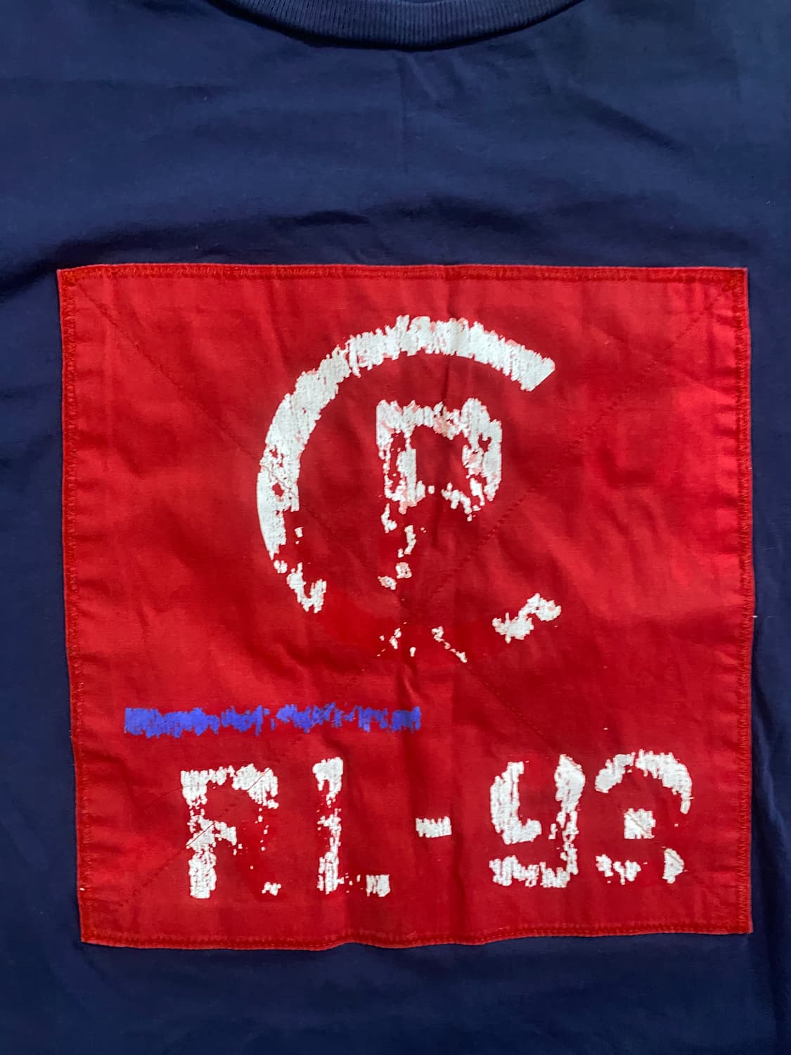 폴로 랄프로렌 네이비 반팔티 M (105) 상품이미지3