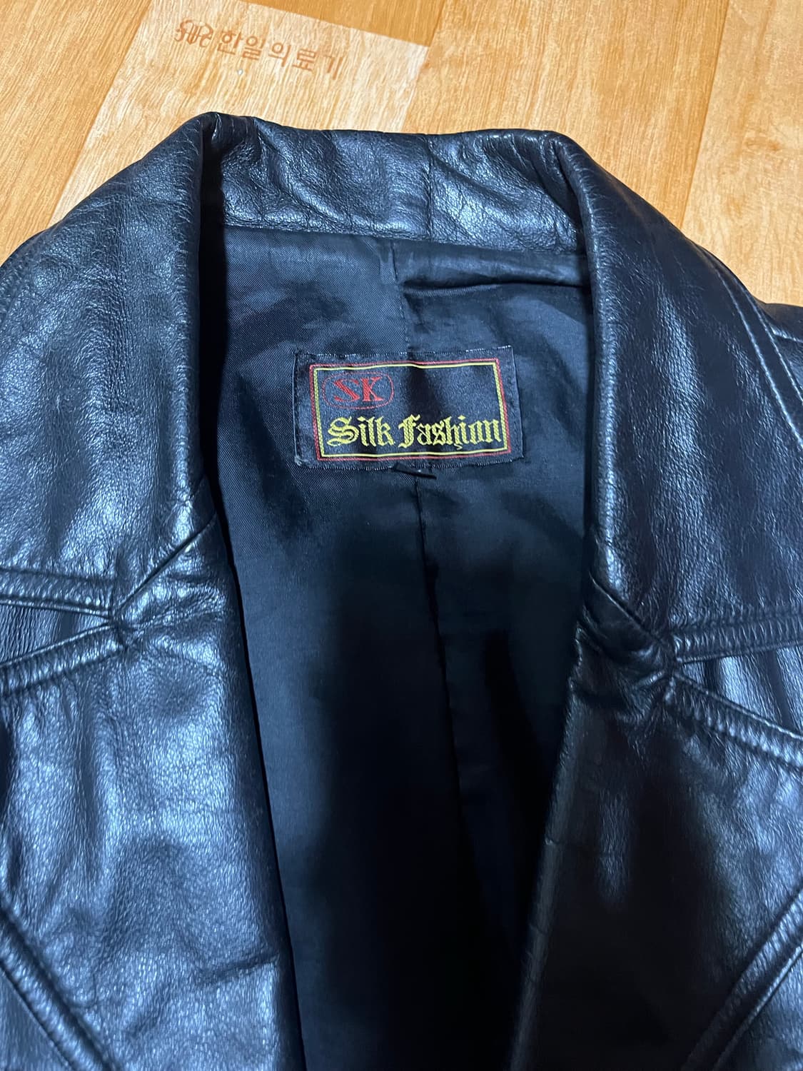 90s 레더 카코트  상품이미지3