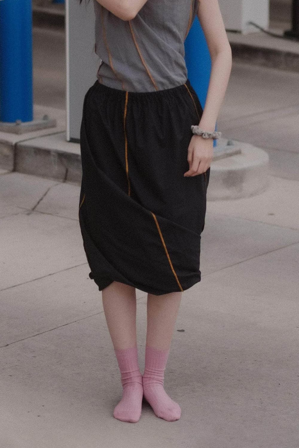 [XS,S]베이스레인지 Turn 스커트 상품이미지7