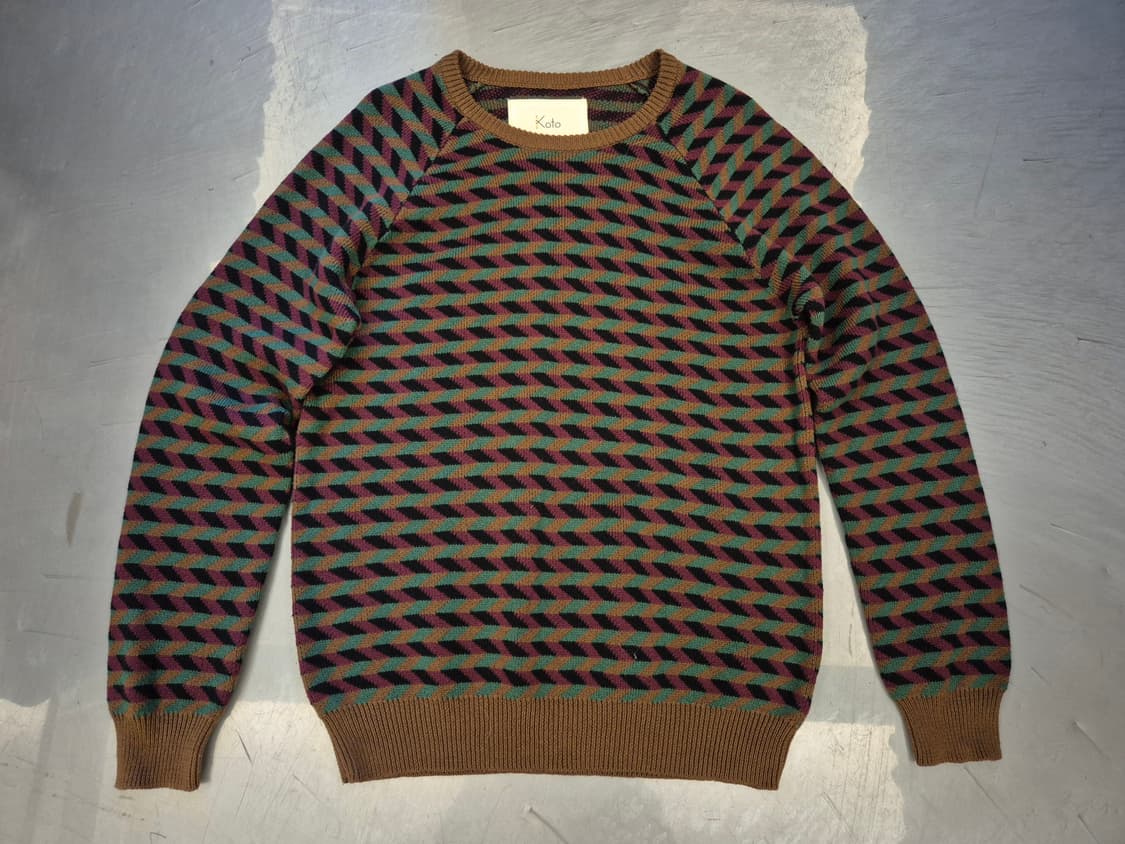 Koto 패턴 니트 상품이미지1