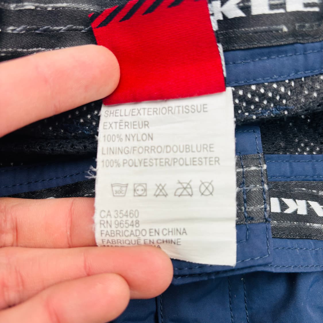 00s 오클리 아카이브 네이비 스키팬츠 34 inch 상품이미지8