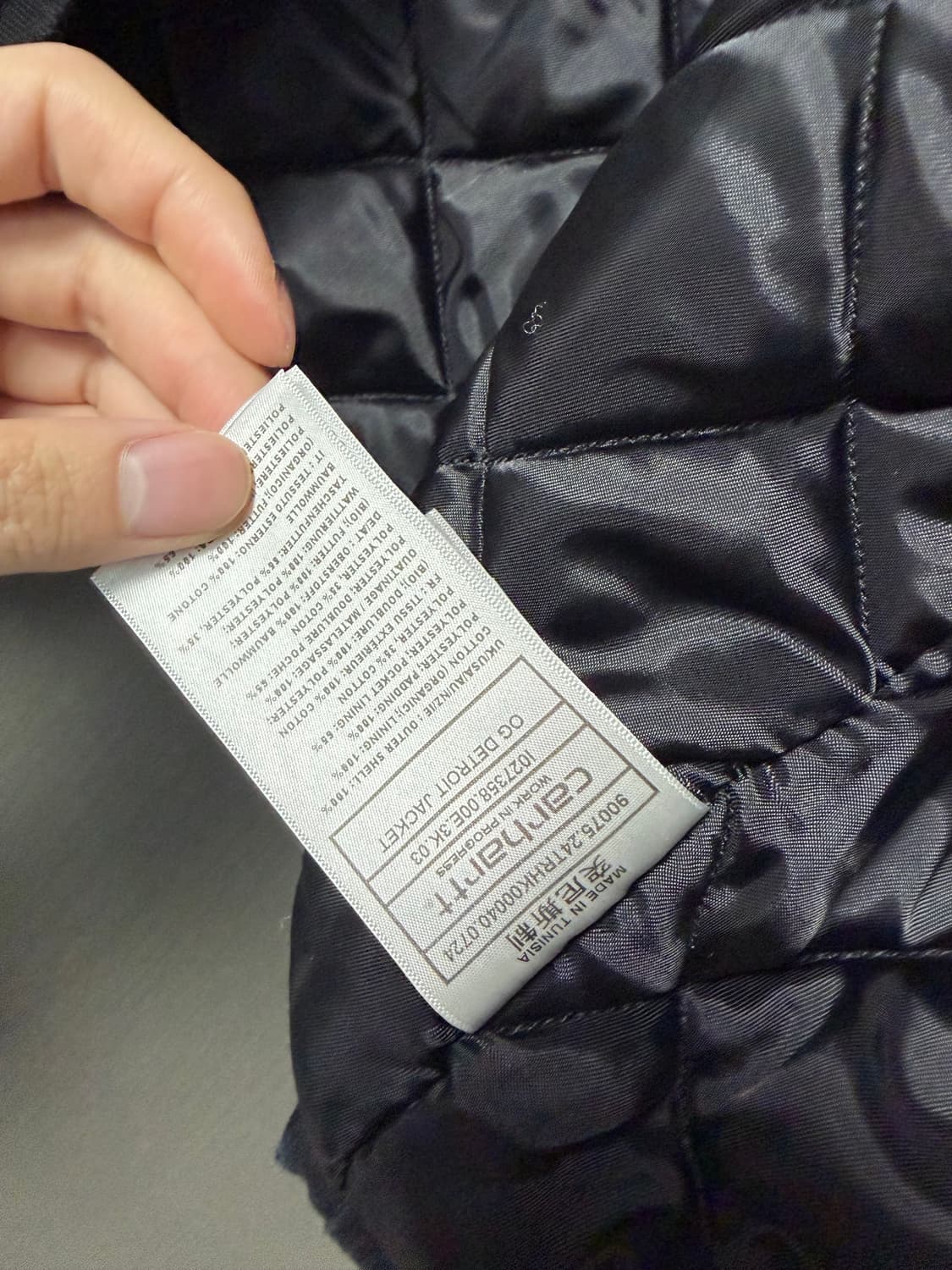 칼하트WIP OG 디트로이트 자켓 상품이미지5