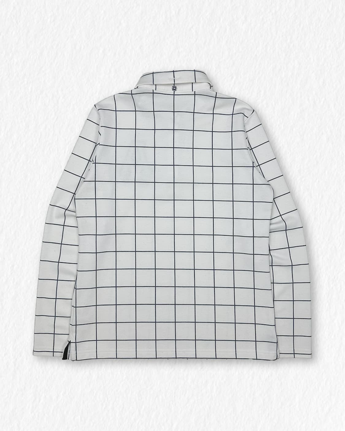 아디다스 윈도우체크 긴팔 카라티 상품이미지2