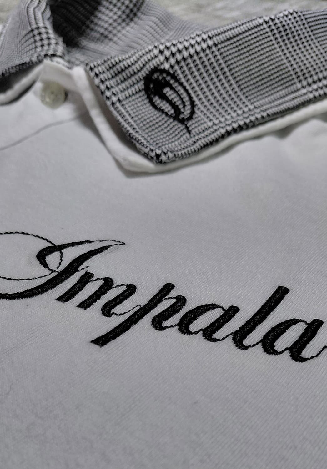 [L] 임팔라(IMPALA) 글렌체크 포인트 카라 반팔 상품이미지10