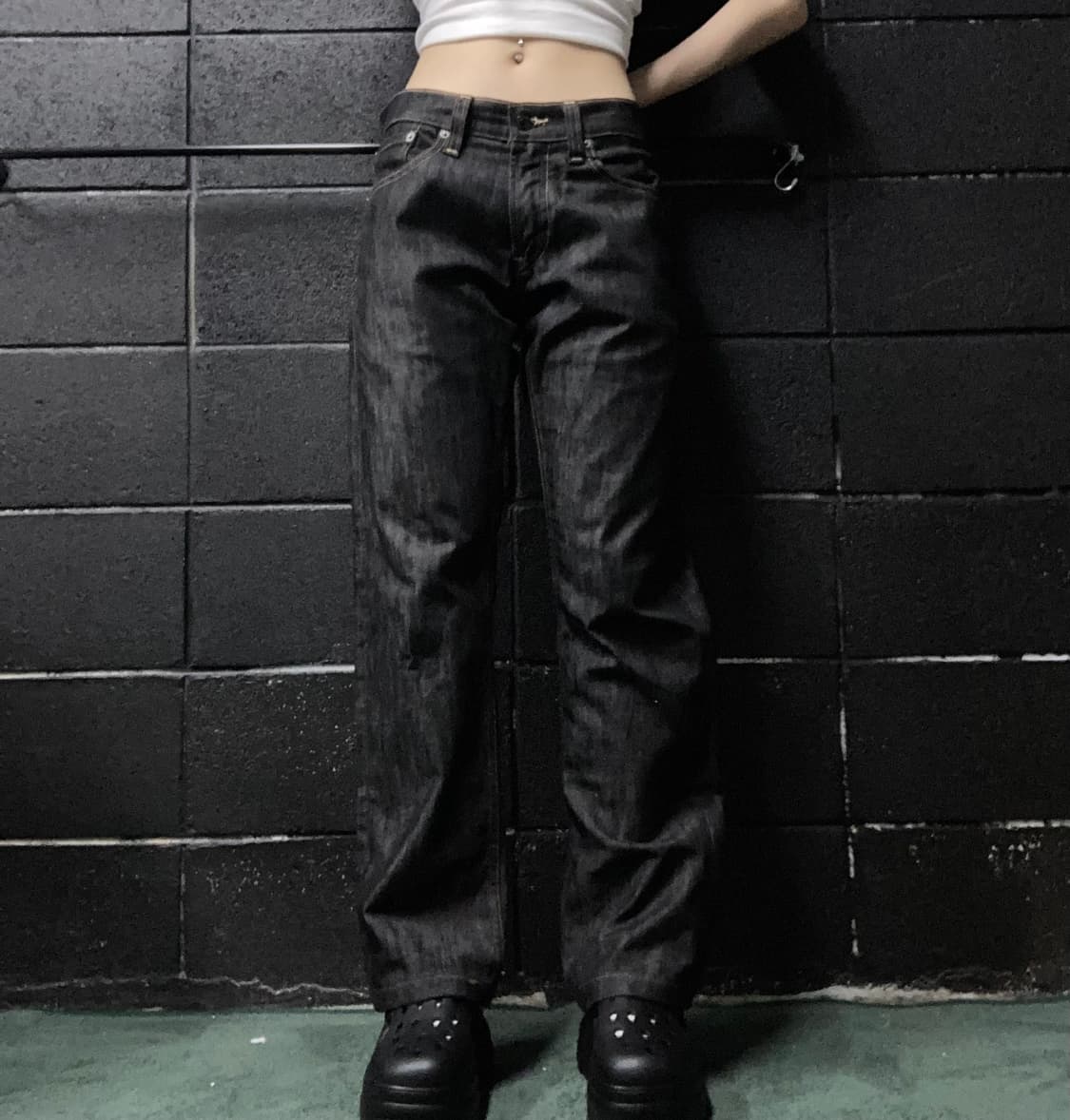 levis 슬림 스트레이트핏 데님 팬츠 상품이미지2