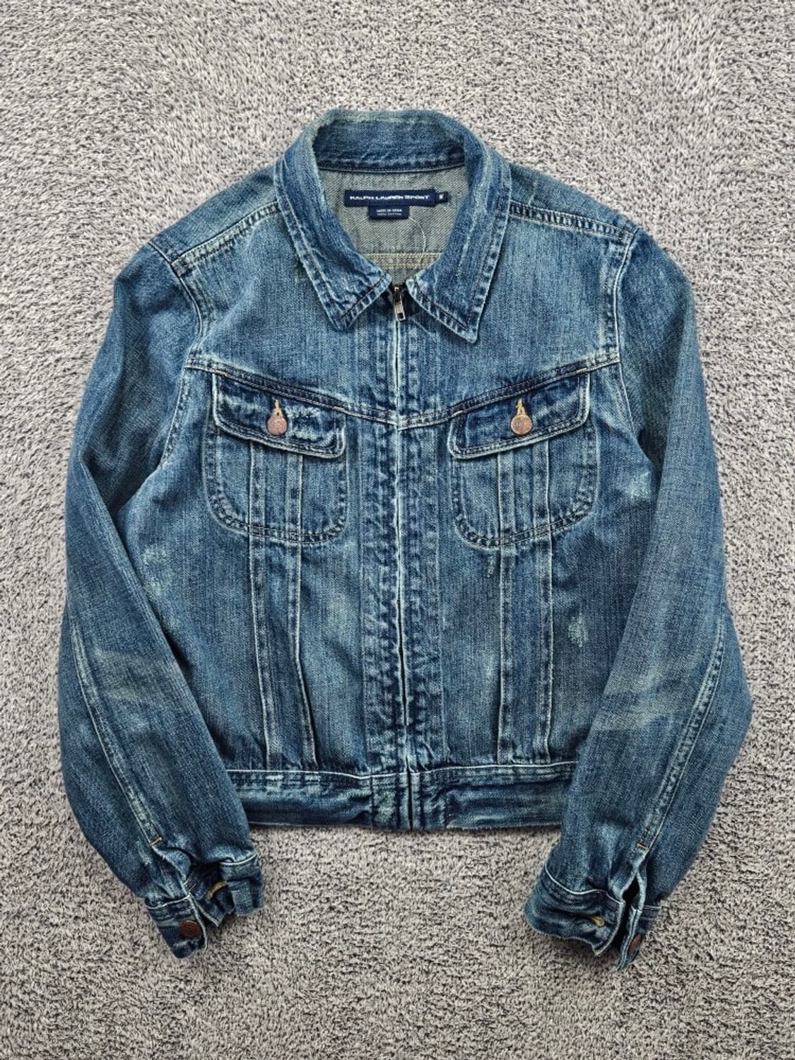 랄프로렌 스포츠 데님 집업 트러커 자켓 ( M ) / 11586 상품이미지2