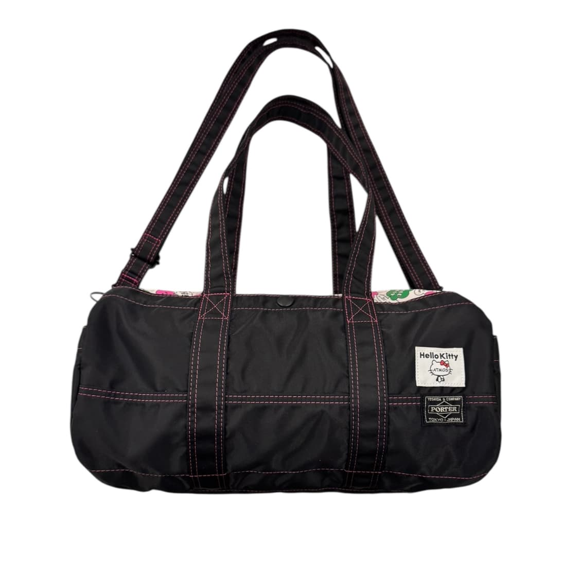 포터 x 아트모스 x 헬로키티 2way 보스턴백 블랙 상품이미지2