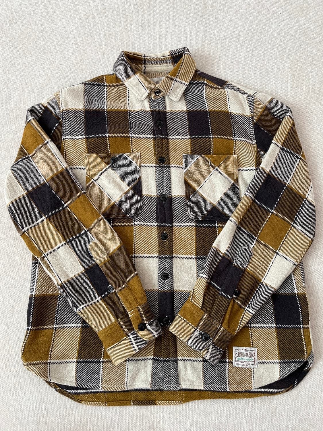 네이버후드 14fw 럼버 셔츠 상품이미지1