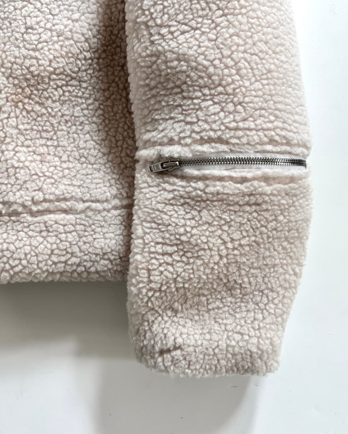 Matin Kim 마뗑킴 테디베어 하프 코트 무스탕 상품이미지6